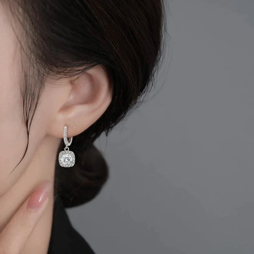 Classic Square-Cut Earrings