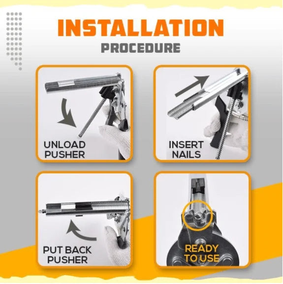 Nailing pliers type M