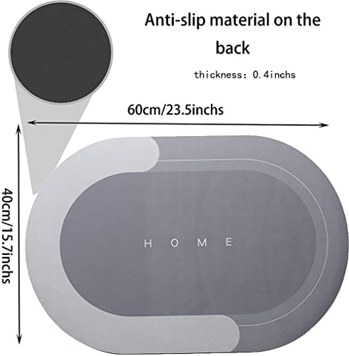 Water Absorbing Mat | Ultra-Absorbent Anti-Slip Bathroom Floor Mat