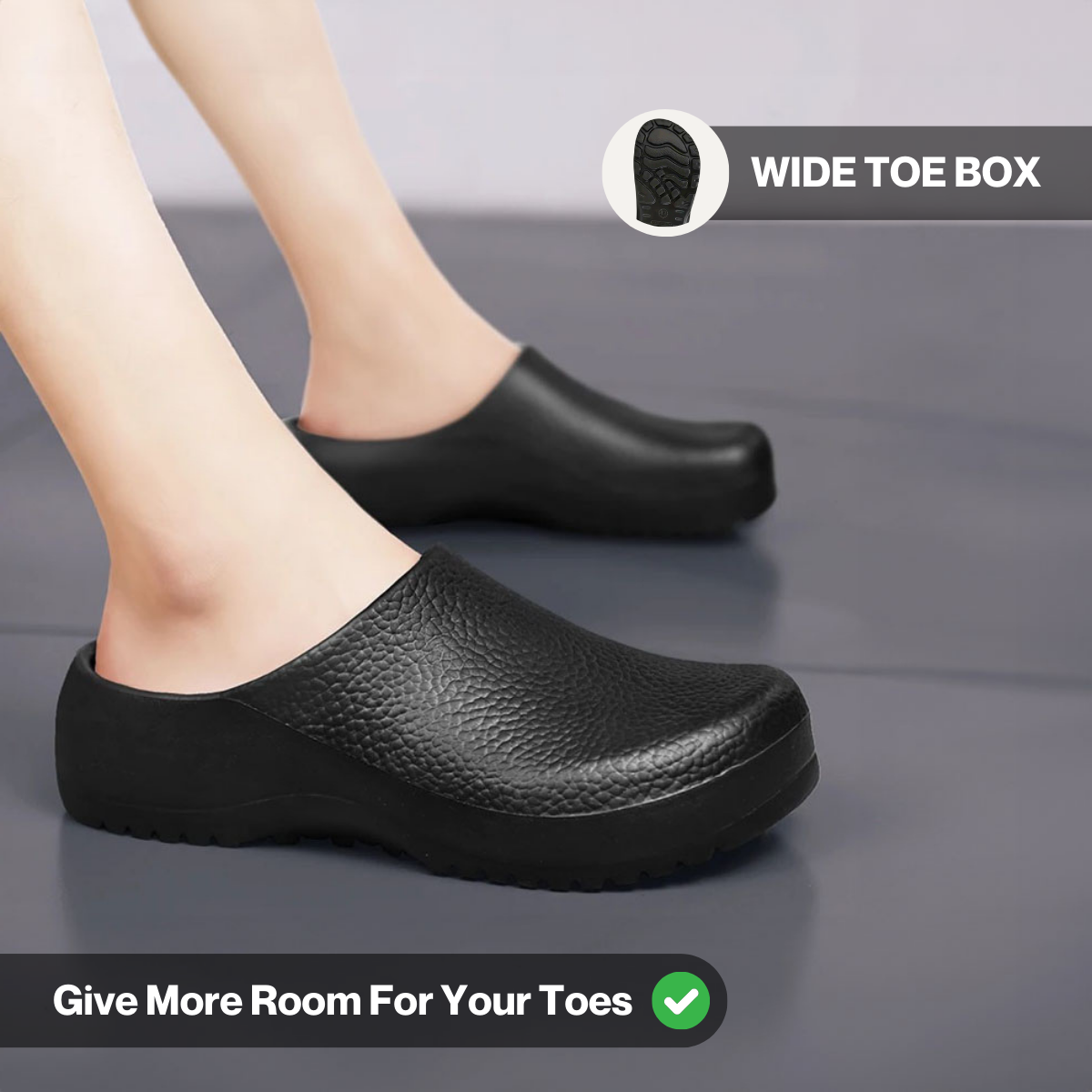 Elson Comfort Clog Mules – Lightweight Slip-On