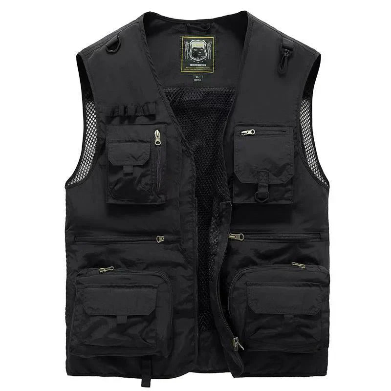 Breathable Cargo Vest for Hot Days