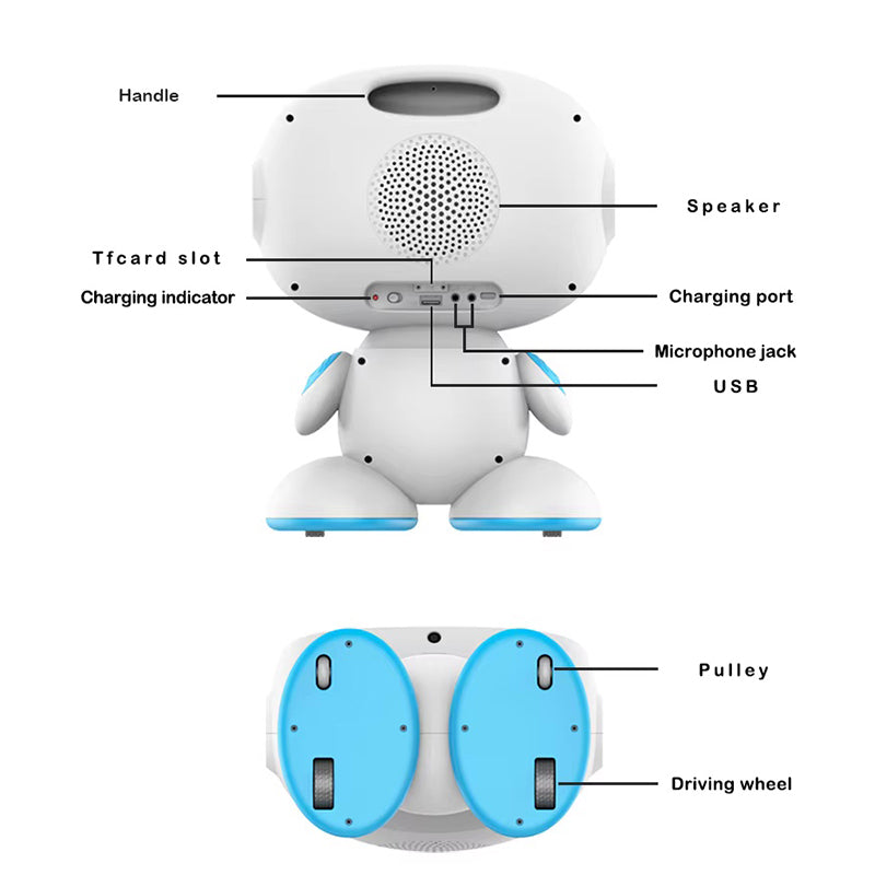 AI-Powered STEM Learning and Playing Robot