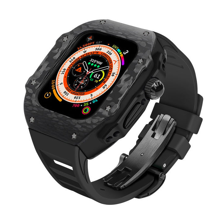 44/45MM watch Carbon fiber & Black Titanium case