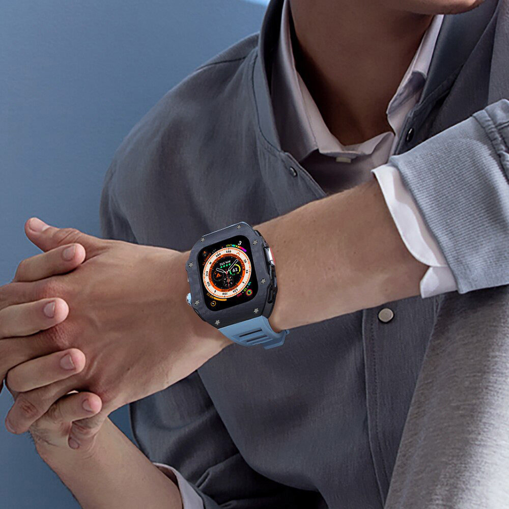 44/45MM watch Carbon fiber & Black Titanium case