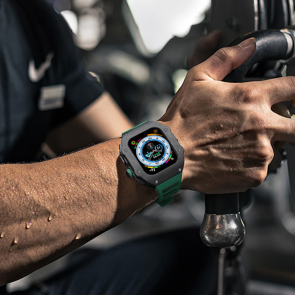 44/45MM watch Carbon fiber & Black Titanium case
