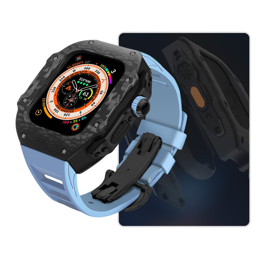 44/45MM watch Carbon fiber & Black Titanium case