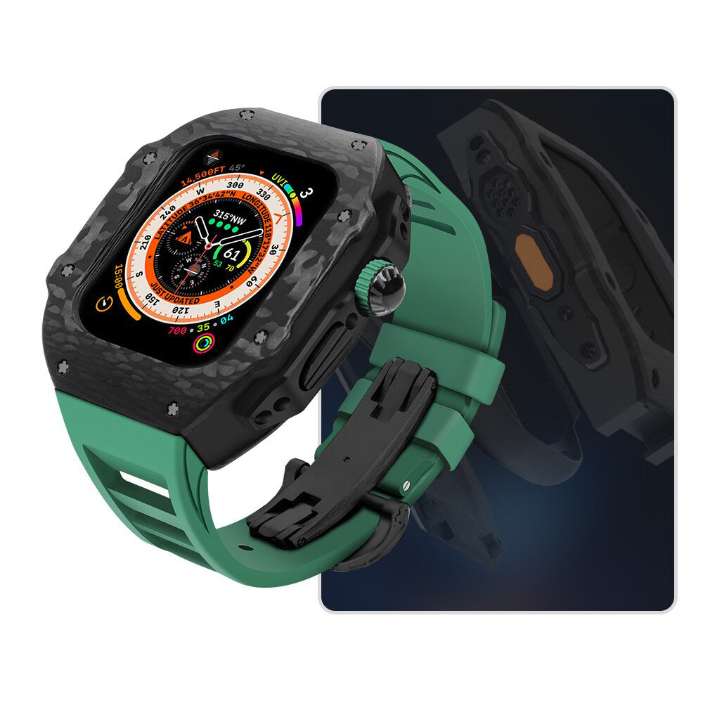 44/45MM watch Carbon fiber & Black Titanium case