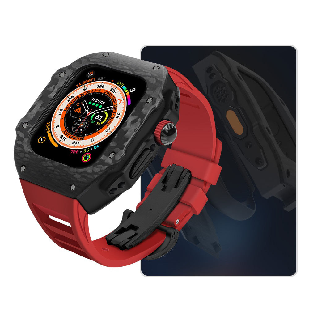44/45MM watch Carbon fiber & Black Titanium case
