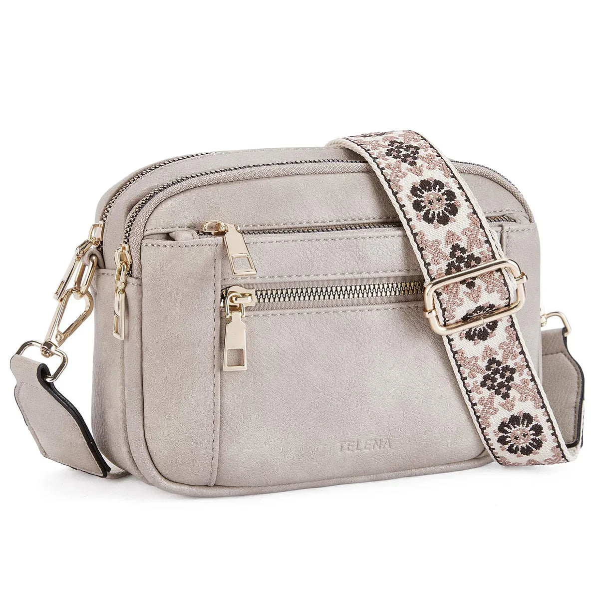 Handmade Crossbody Leather Bags with Colorful Straps - Stylish Purses & Wallets for Women