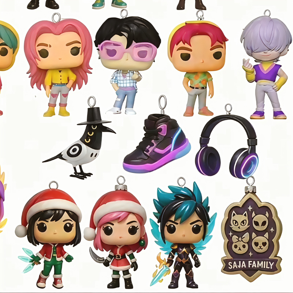 Advent Calendar K-Pop Inspired Anime Countdown Gift Set