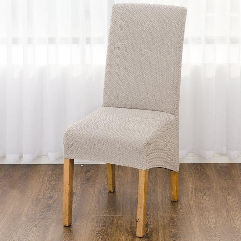 High Back XL Size Stretch Magic Fit Polar Fleece Chair Cover