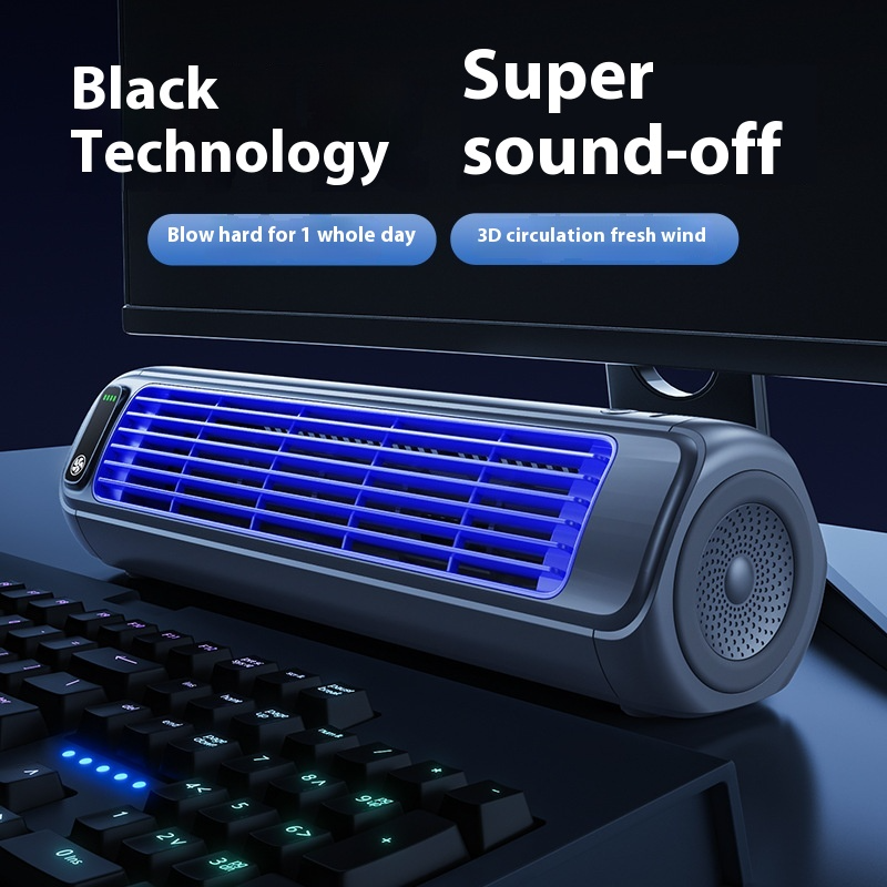 Wireless Tower Fan – Quiet, 3-Speed, Rechargeable