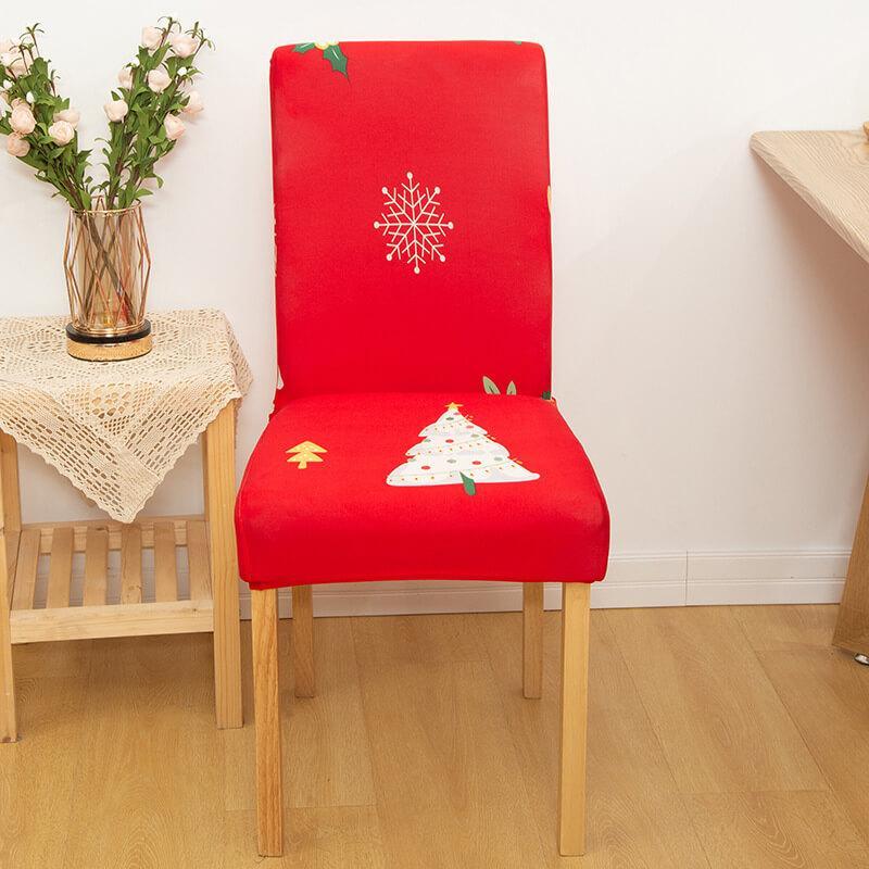 Christmas Elastic Chair Cover