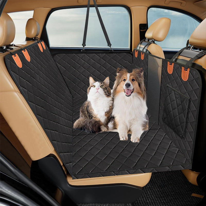 Scratch-resistant Pet Dog Car Seat Cover with Viewing Window