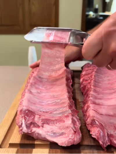 Avichic™ BBQ Rib Skinner – Premium 304 Stainless Steel Food-Grade Rib Membrane Remover & Deboning Tool for Grill Masters