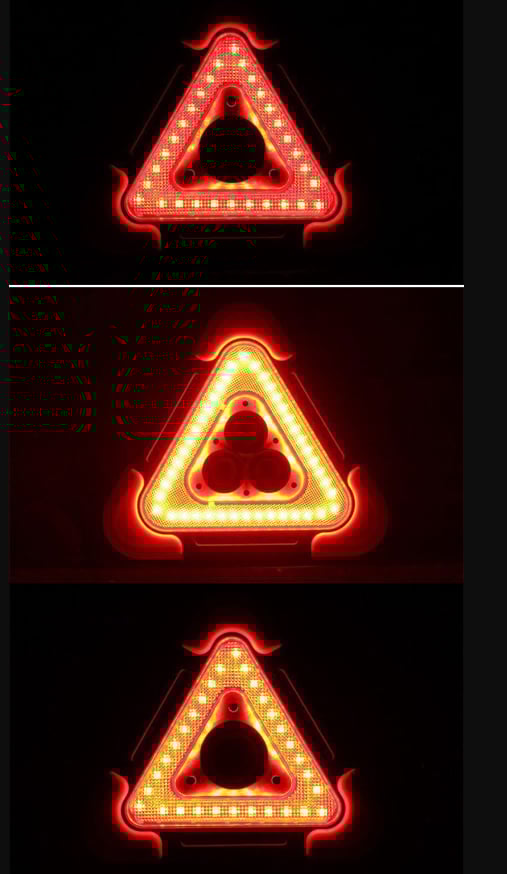 2-in-1 Solar-Powered Emergency Signal Light