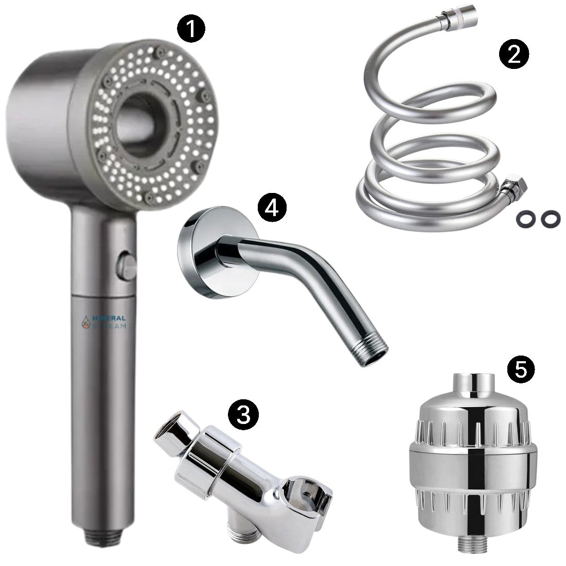 Hey-Pure Filtered Shower Head