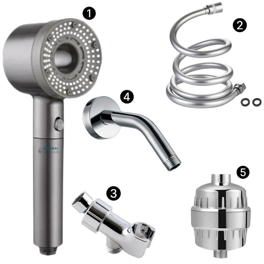 Hey Pure Filtered Complete Shower Kit