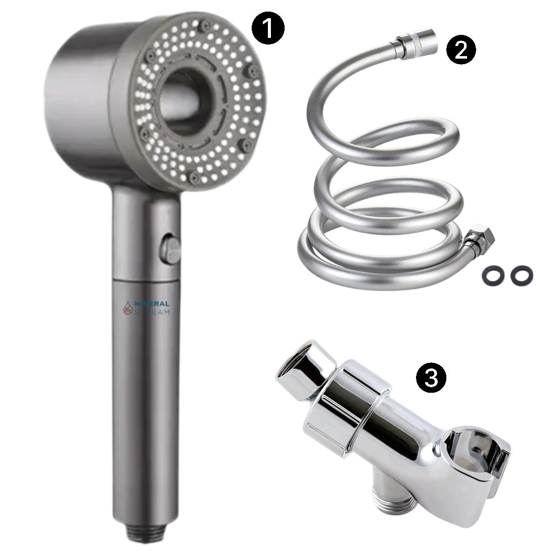 Hey Pure Filtered Complete Shower Kit