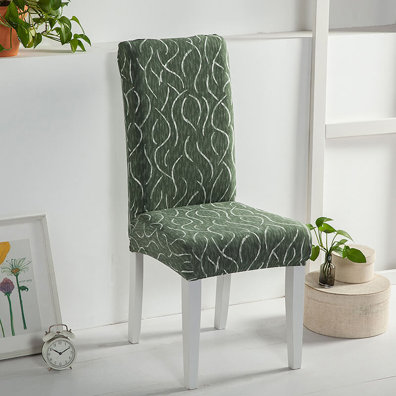 Stretch Removable Washable Spandex Dining Chair Covers| 40 Colors