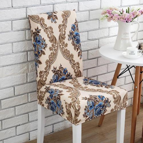 Universal Stretch  Magic Fit Miracle Chair Covers Elastic Chair Protector Slipcover Decor