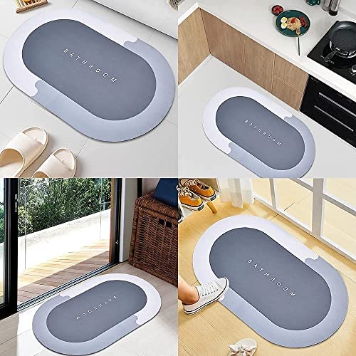 Water Absorbing Mat | Ultra-Absorbent Anti-Slip Bathroom Floor Mat