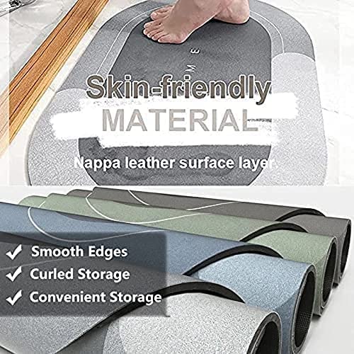 Water Absorbing Mat | Ultra-Absorbent Anti-Slip Bathroom Floor Mat
