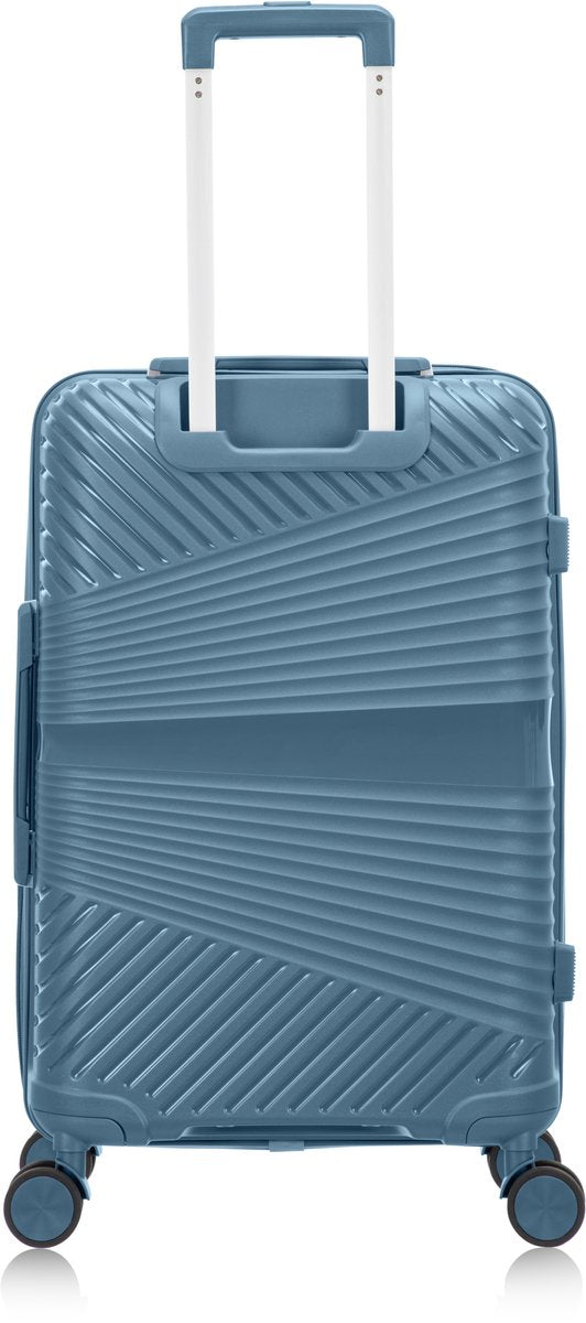 Hardshell Blue Travel Suitcase – Amalfi