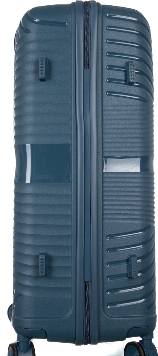 Hardshell Blue Travel Suitcase – Amalfi