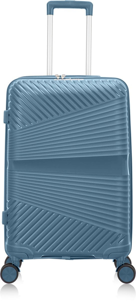 Hardshell Blue Travel Suitcase – Amalfi