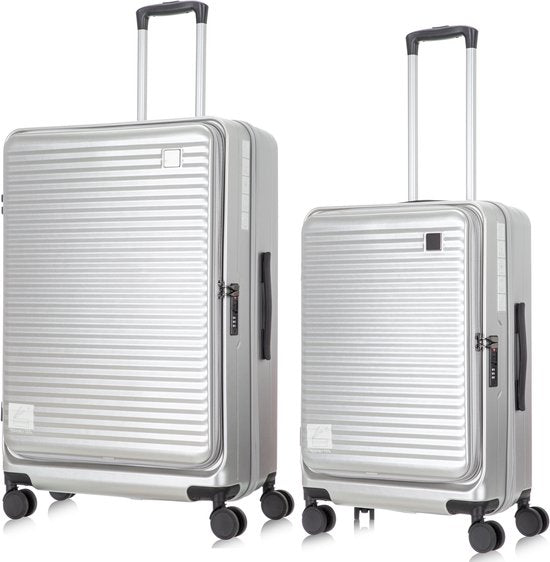 2-Piece Hardshell Luggage Set with Laptop Compartment – Berlin