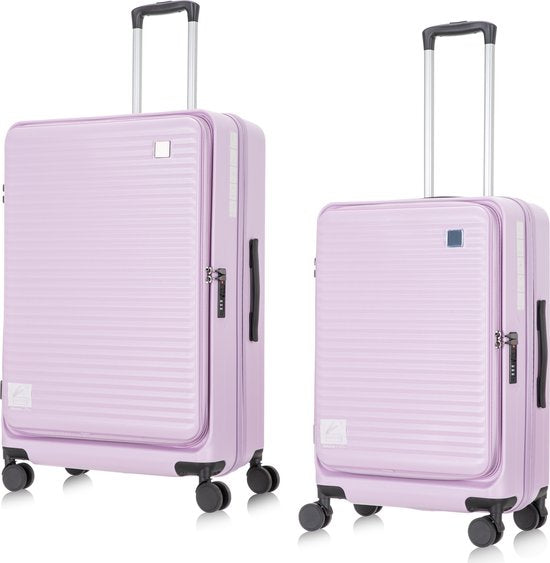 2-Piece Hardshell Luggage Set with Laptop Compartment – Berlin