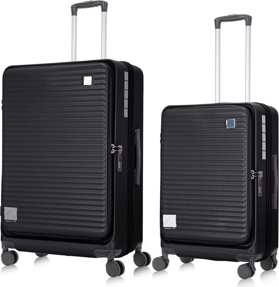 2-Piece Hardshell Luggage Set with Laptop Compartment – Berlin