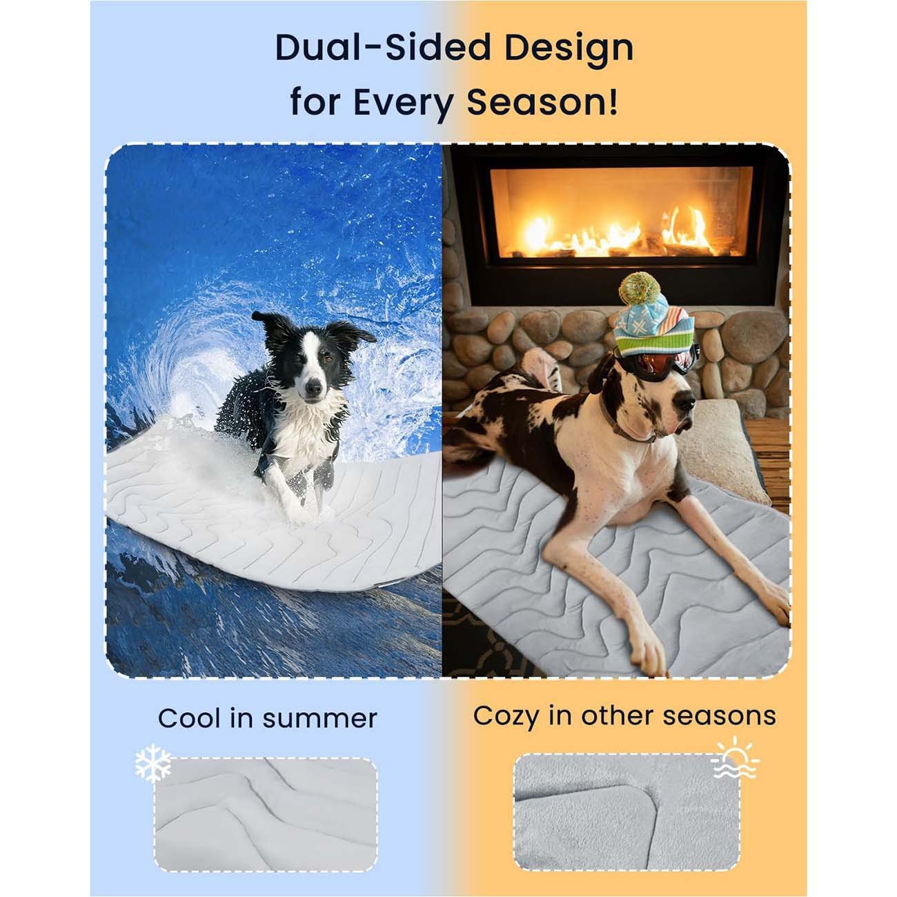 Dog Cooling Eco-friendly Mat, Cooling Pad