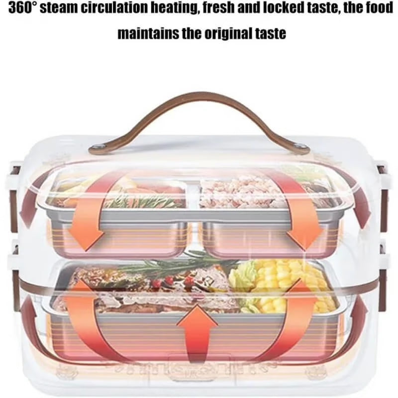 Multifunction Portable Food Box – Cook and Heat at the Office