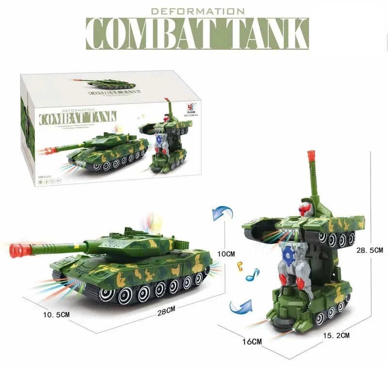 Electric Universal Transforming Police Car Toy