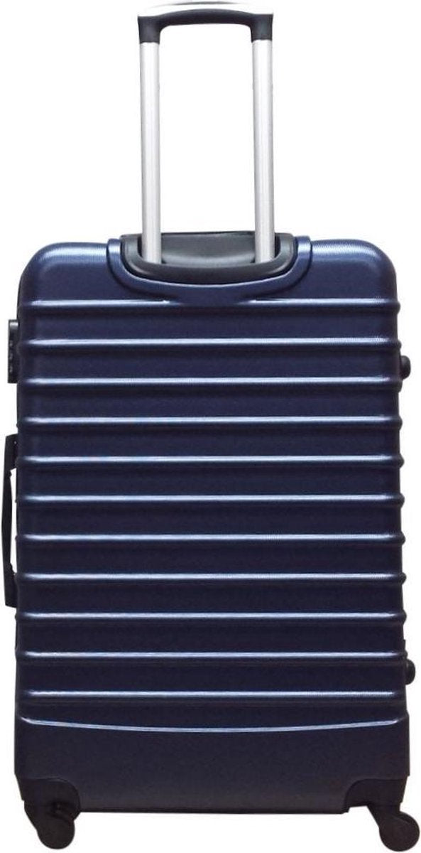 2-Piece Dark Blue Hardshell Luggage Set – Monaco