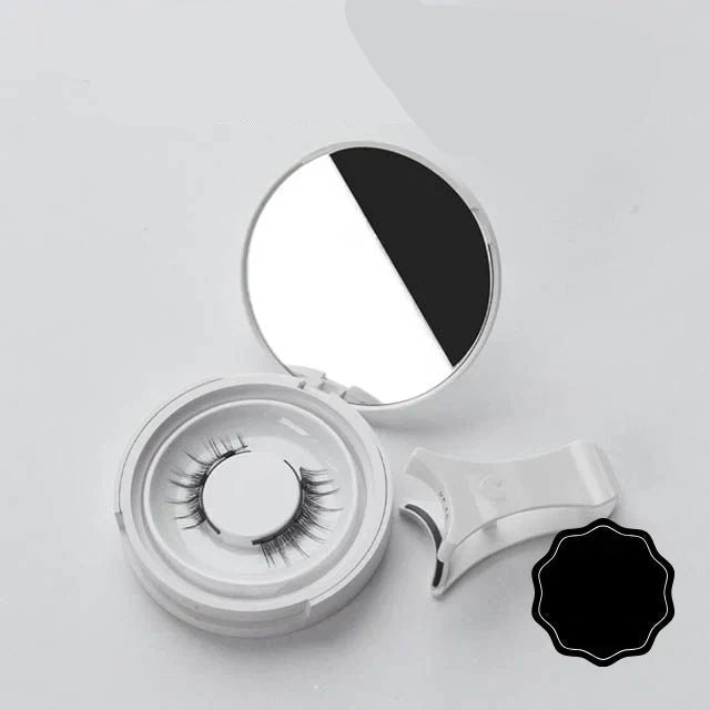 InstaLash Magnetic Eyelash Kit – Soft Reusable 3D Magnetic Lashes with Applicator & Case, Natural & Glam Styles