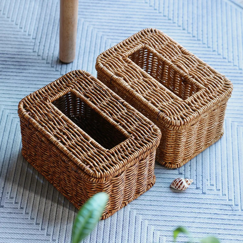 Target Rattan Tissue Box Hand Woven Rattan Tissue Box – Avichic.co