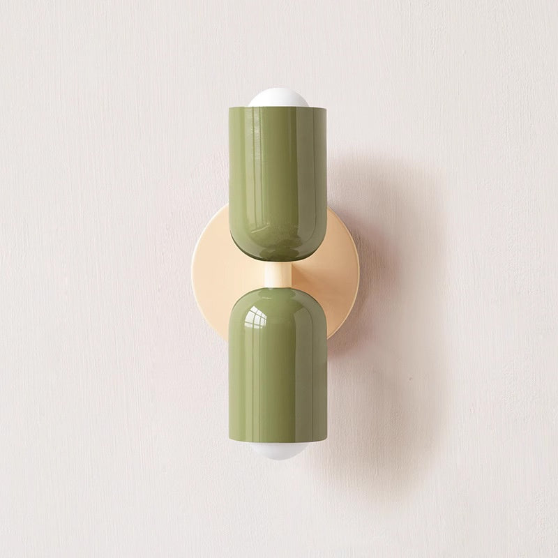 Modern Cream Double Head Wall Light