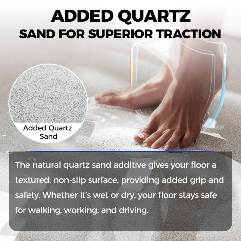 High-Gloss Marble Finish Epoxy Floor Coating