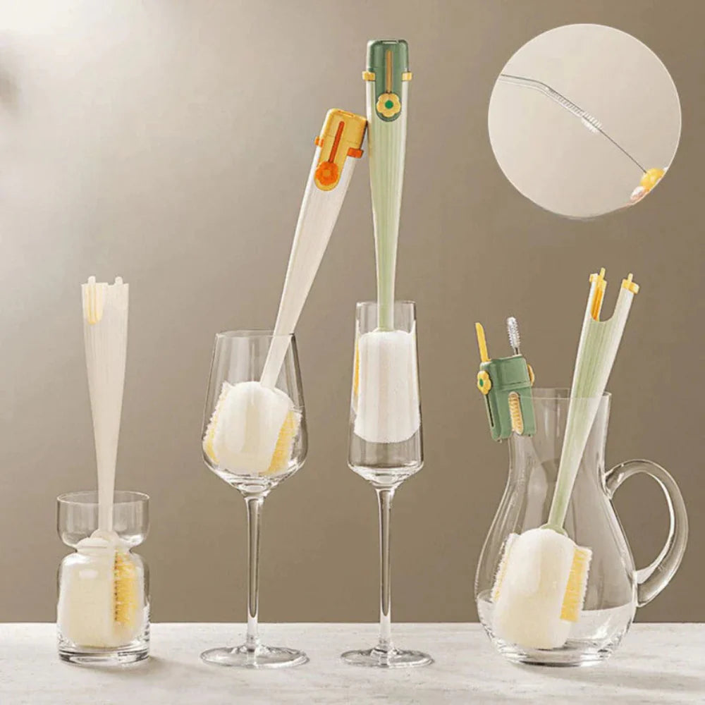 Bottle Cleaning Brush Deep Cleaning Set