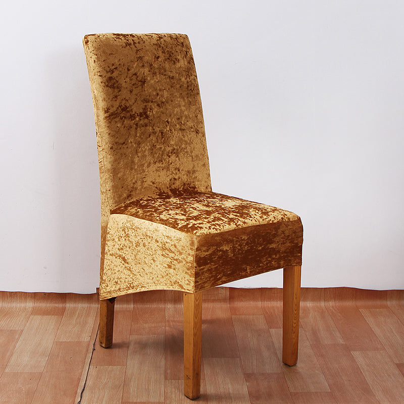 Stretch Crushed Velvet XL Chair Covers