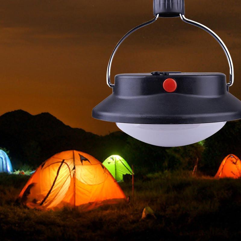 60 LED Outdoor Camping Lantern Light with Lampshade Circle ( Battery or Rechargeable Mode)