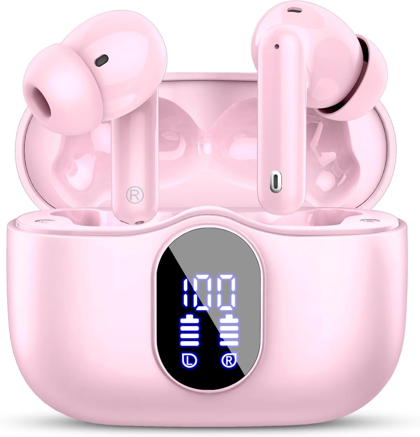 Headphones Wireless Bluetooth Noise Cancelling Earbuds