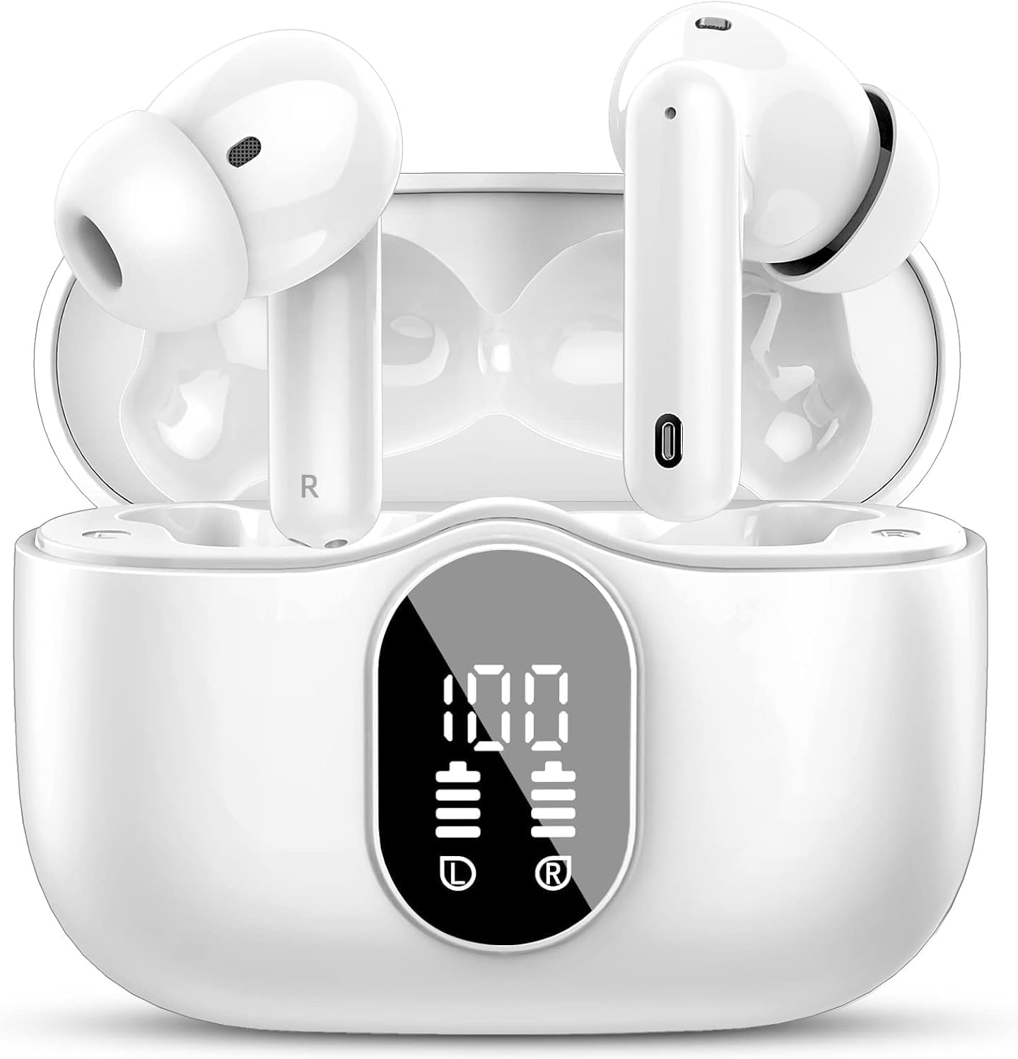 Headphones Wireless Bluetooth Noise Cancelling Earbuds
