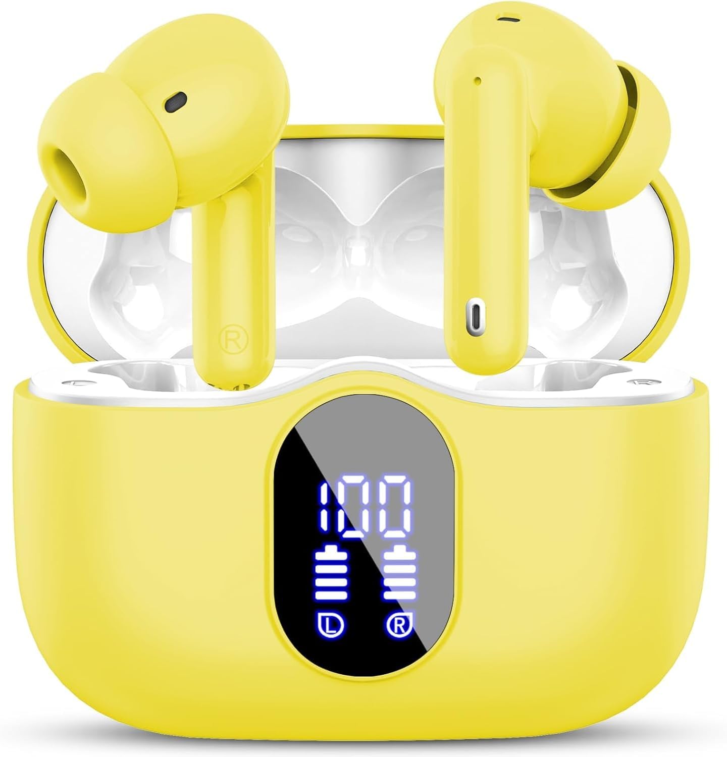 Headphones Wireless Bluetooth Noise Cancelling Earbuds