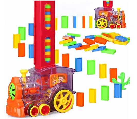 Domino Train | Automatic Domino Laying Toy for Kids