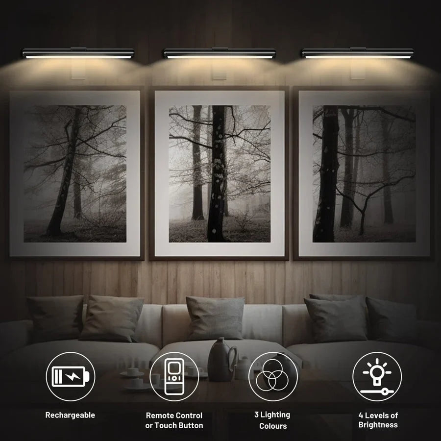 LED rechargeable picture light