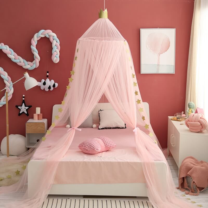 Princess Bed Canopy Mosquito Net for Kids